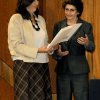 Tere Vicencio entrega reconocimiento a Silvia Molina,2011
